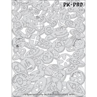 IWATA-ARTOOL Piracy Schablone Pieces of Eight-(FH PRY 6)