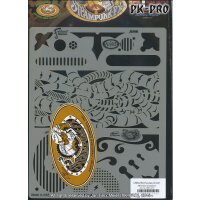 IWATA-ARTOOL Steampunk FX Schablonen-Set (All 6)-(FH SPFX 7)