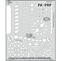 IWATA-ARTOOL Steampunk FX Schablonen-Set (All 6)-(FH SPFX 7)