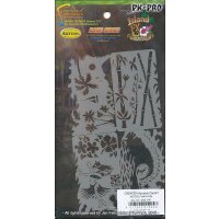 IWATA-ARTOOL Nano-Schablone Island FX-(FH NS 4)