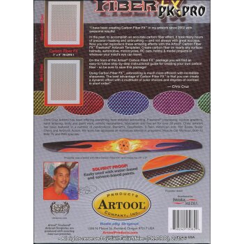IWATA-ARTOOL Carbon fiber FX Schablonen Set-(FH CFFX 1)