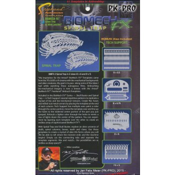 IWATA-ARTOOL Biomech FX Spinal Trap Schablone-(FH BMFX 2)