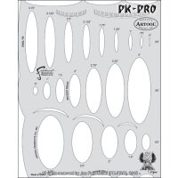 IWATA-ARTOOL OVAL FX Schablone-(FH BLTFX 2)