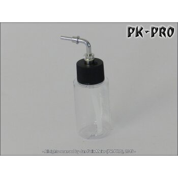 IWATA-Flasche 1oz/ 28ml klar mit Anschl SB !-(I 450 1S)