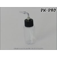 IWATA-Flasche 1oz/ 28ml klar mit Anschl SB !-(I 450 1S)