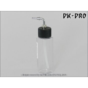 IWATA-Flasche 2oz/ 56ml klar mit Anschluss-(I 450 2S)