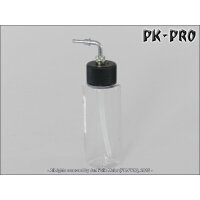 IWATA-Flasche 2oz/ 56ml klar mit Anschluss-(I 450 2S)