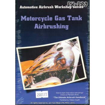 IWATA-Basic Gas Tank Airbrushing DVD-(VT 030 DVD)