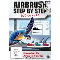 Airbrush STEP BY STEP DVD-Photoshop for Airbrush-Künster Series II - Roger Hassler