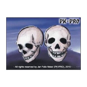 Stencil-Set „Skulls“ (2 stencils)