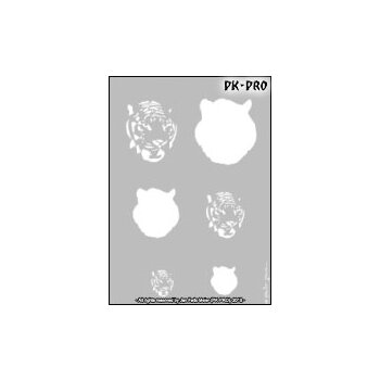 CREAEX Schablone Mylar „Tiger“