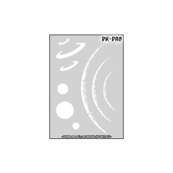 CREAEX Stencil Mylar Space Planets