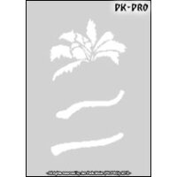 CREAEX Stencil Mylar Dreamland Palmtrees 3