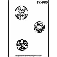 Tattoo-Schablone „Keltische Symbole“