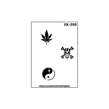 Tattoo-Schablone „Mischmotive II“