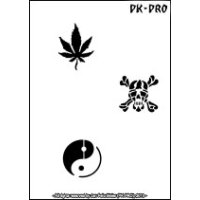 Tattoo-Schablone „Mischmotive II“