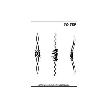 Tattoo-Schablone „Stripes IV“