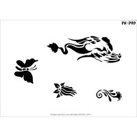 Tattoo-Stencil "Sirene"