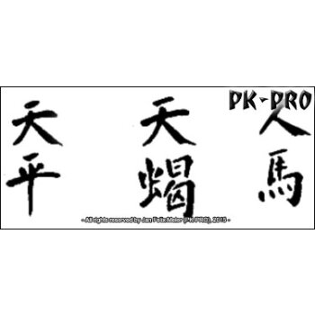 Tattoo-Schablone „Zodiac Sign 4“ (chin.)