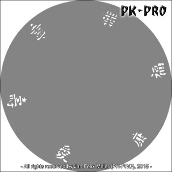 CREAEX Fingernail-Stencil Feng Shui