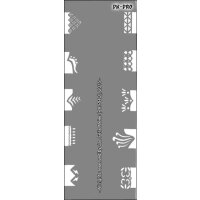 CREAEX Fingernagel-Schablone French 3