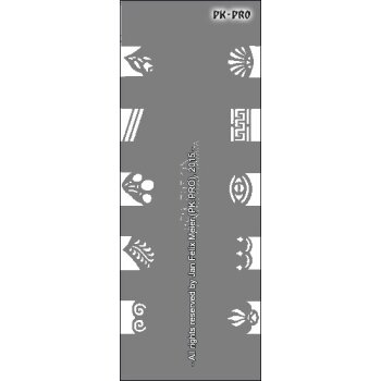 CREAEX Fingernagel-Schablone