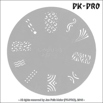 CREAEX Schablone MYLAR