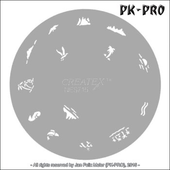 CREAEX Schablone MYLAR