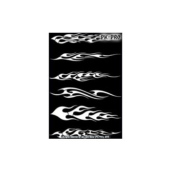AutoAir V-Flames Stencil - Set (6)