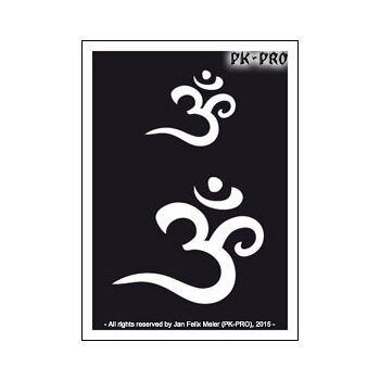 Tattoo-Schablone Ohm