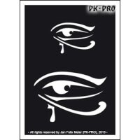 Tattoo-Stencil Egyptian Eye