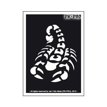 Tattoo-Stencil Scorpion