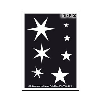 Tattoo-Stencil Stars