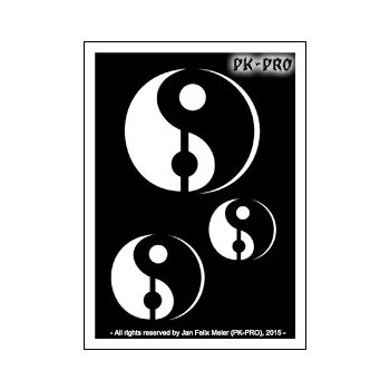 Tattoo-Stencil Yin&Yang