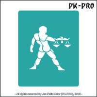 Tattoo-Stencil Zodiac Sign Libra