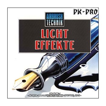 Airbrush-Technik Licht-Effekte (Judy Martin) - with German text