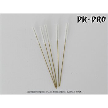Airbrush-Reinigungsbürsten 5x gold - 3mm