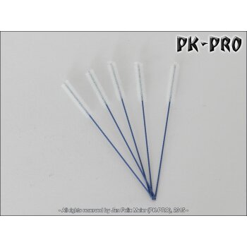 Airbrush-Reinigungsbürsten 5x blau - 4mm