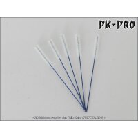 Airbrush-Reinigungsbürsten 5x blau - 4mm