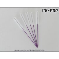 Airbrush-Reinigungsbürsten 5x lila - 5mm