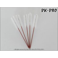 Cleaning brushes 5 x red 8mm
