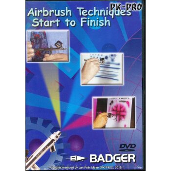 BADGER BD-103 DVD Airbrush-Technique
