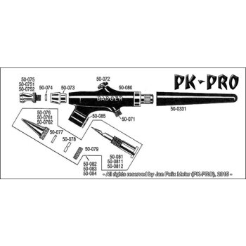 BADGER 50-0812 Needele (L) for 350