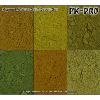 PK-Pigment-Wüsten-Set