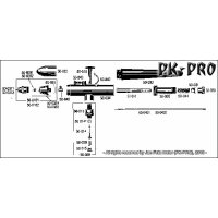BADGER RK-001 Düsenhalterung für Krome (Haltering)