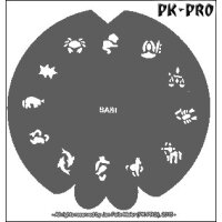 BADGER BAB1 Fingernail-Stencil