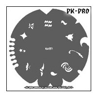 BADGER BAB3 Fingernail-Stencil