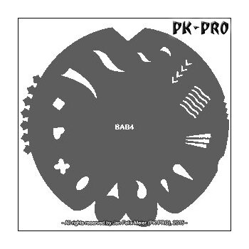 BADGER BAB4 Fingernail-Stencil