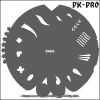 BADGER BAB4 Fingernail-Stencil
