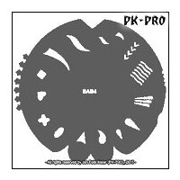 BADGER BAB4 Fingernail-Stencil